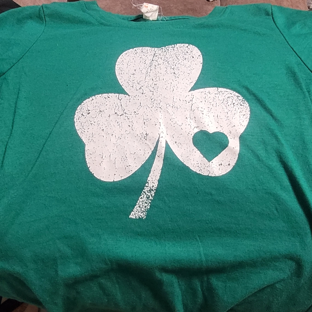 Green Shamrock Kids T-Shirt